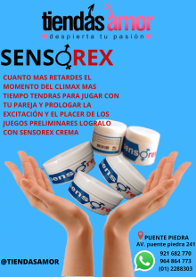 SENSOREX Crema Retardante 